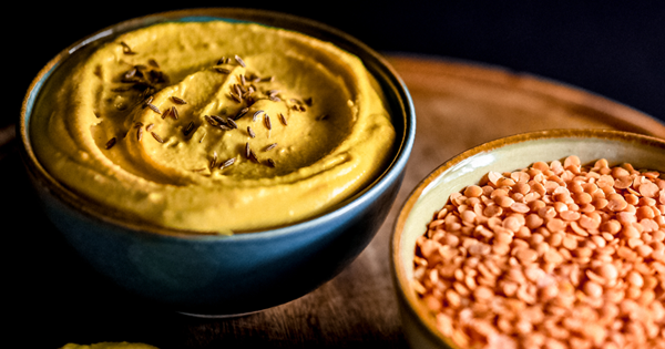 Hummus di lenticchie rosse