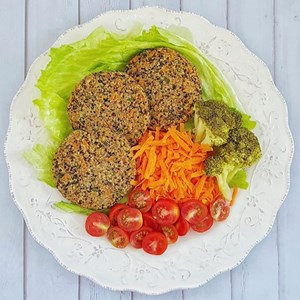 Polpette di quinoa e lenticchie