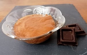 Mousse al cioccolato con scorza d’arancia e zenzero
