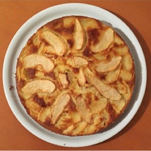 Torta semplice di mele